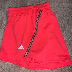 Pink adidas shorts